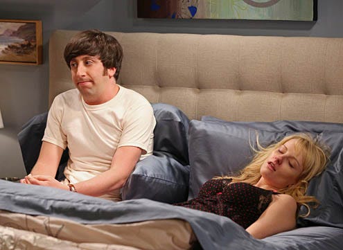 The Big Bang Theory - Season 6 - "The Re-Entry Minimization" - Simon Helberg, Melissa Rauch