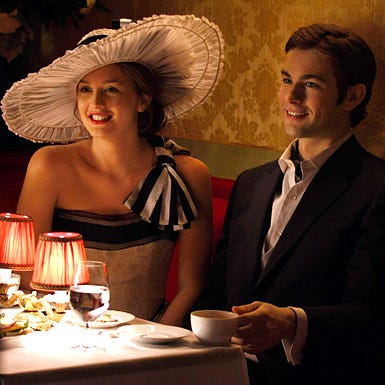 Gossip Girl - Season 2 - "Seder Anything" - Leighton Meester as Blair and Chace Crawford as Nate