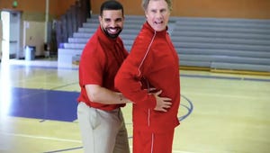 NBA Awards: Drake and Will Ferrell Are the Ultimate Handshake Coaches