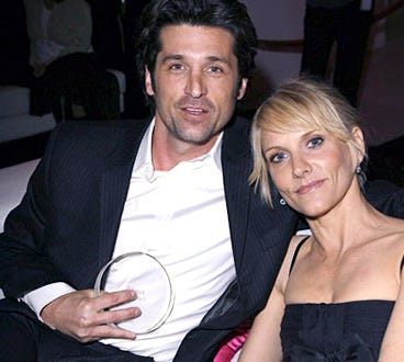 Patrick Dempsey and wife Jillian Dempsey - Cosmopolitan Presents Its Fun Fearless Male Awards, February 13, 2006