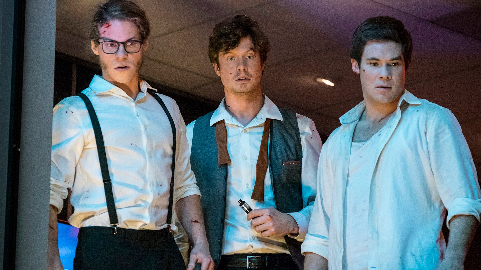 Blake Anderson, Anders Holm and Adam Devine; Game Over, Man!