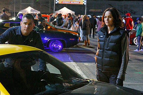 CSI: Crime Scene Investigation - Season 10 - "Internal Combustions" - George Eads and Jorja Fox
