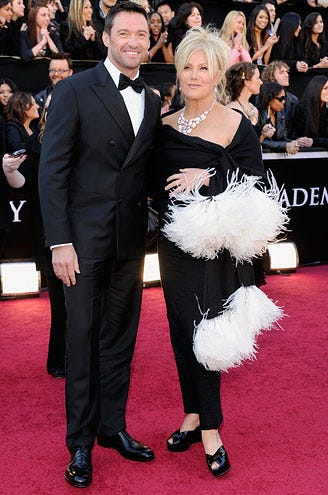 Hugh Jackman and Deborra-Lee Furness - The 83rd Annual Academy Awards, February 27, 2011