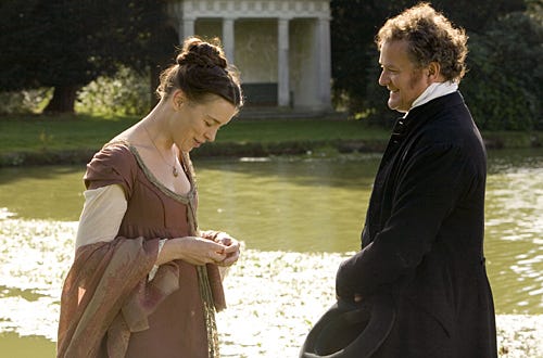 Masterpiece - The Complete Jane Austen: "Miss Austen Regrets" - Olivia Williams as "Jane Austen", Hugh Bonneville as "Rev Brook Bridges"