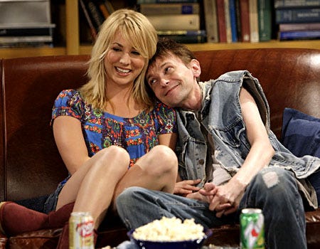 The Big Bang Theory - Season 1 - "The Loobenfeld Decay" - Kaley Cuoco as Penny and guest star D.J. Qualls as Toby