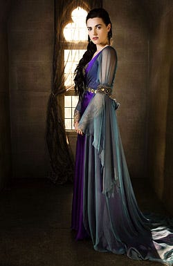 Merlin - Katie McGrath as Morgana