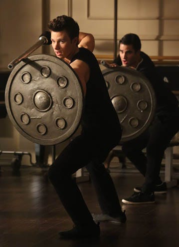 Glee - Season 5 - "Tested" - Chris Colfer, Darren Criss