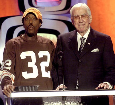 Arsenio Hall and Ed McMahon - The 2nd Annual TV Land Awards, March 7, 2004