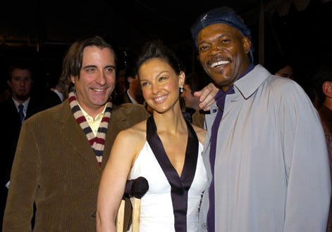Andy Garcia, Ashley Judd and Samuel L. Jackson - "Twisted" premiere, Feb. 2004