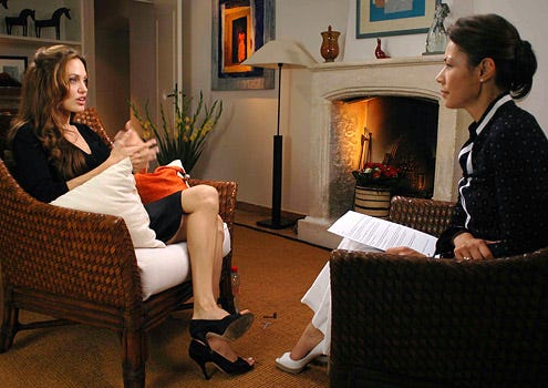 Dateline NBC - Angelina Jolie and Ann Curry in an exclusive interview