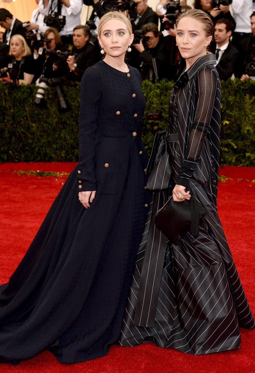 Ashley Olsen and Mary-Kate Olsen - "Charles James: Beyond Fashion" Costume Institute Gala at the Metropolitan Museum of Art in New York City, May 5, 2014