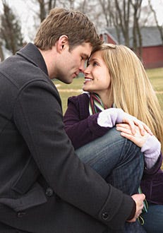 Guiding Light - Daniel Cosgrove as Bill and Marcy Rylan as Lizzie