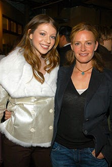 Michelle Trachtenberg and Elisabeth Shue - "Mysterious Skin" cocktail party, January 28, 2005