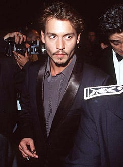 Johnny Depp - The 51st Cannes Film Festival in France, May 21, 1998