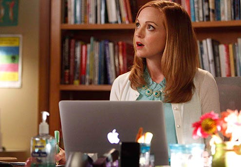 Glee - Season 4 - "The Role You Were Born to Play" - Jayma Mays