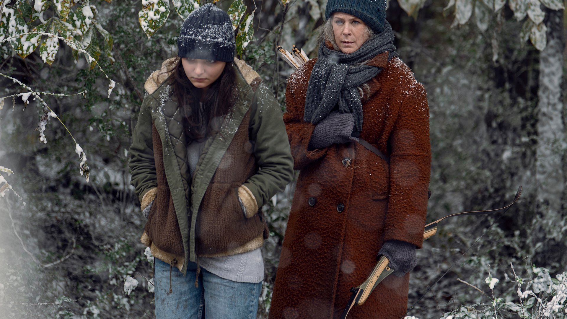 Cassady McClincy and Melissa McBride, The Walking Dead