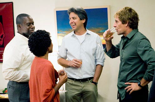 Men of a Certain Age - Season 2 - "The Pickup" - Andre Braugher and Ray Romano and Scott Bakula