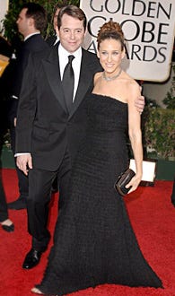 Matthew Broderick and Sarah Jessica Parker - 63rd Annual Golden Globe Awards