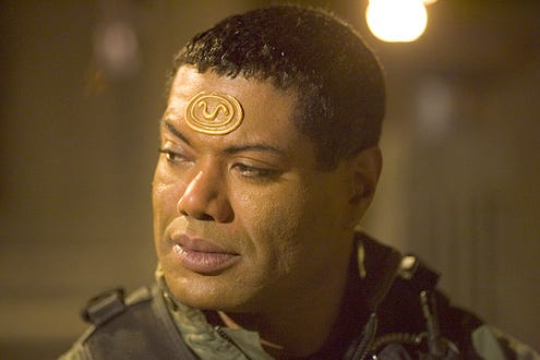 Stargate SG-1 - Christopher Judge as "Teal'C"