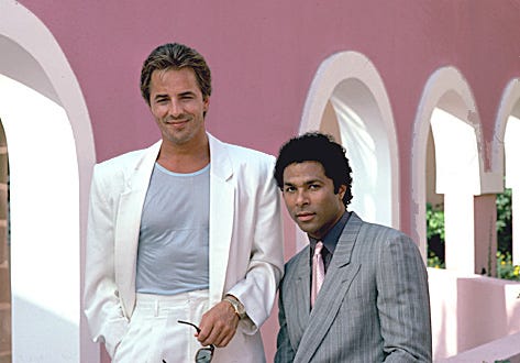 Miami Vice - Don Johnson and Philip Michael Thomas