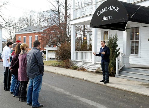 Hotel Hell - Season 1 - "Cambridge Hotel" - Gordon Ramsay travels to Cambridge, NY to help the struggling Cambridge Hotel