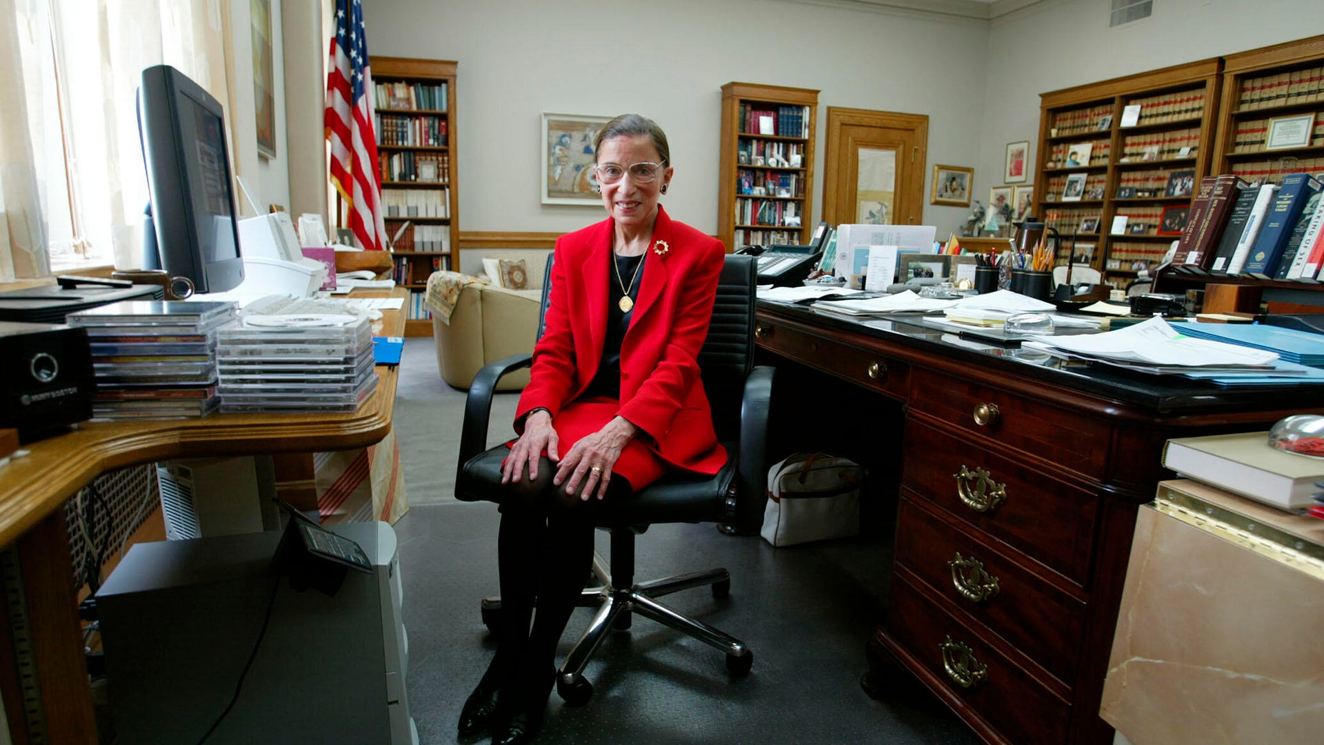 U.S. Supreme Court Justice Ruth Bader Ginsburg in 2002