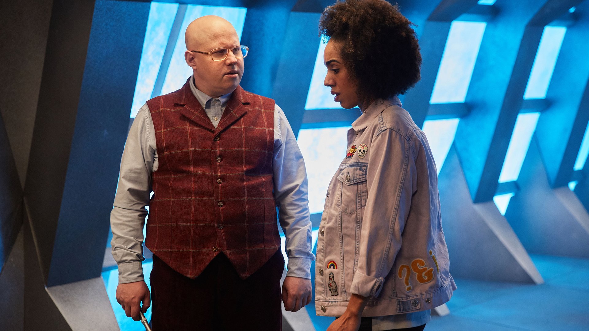 Matt Lucas and Pearl Mackie, Doctor Who