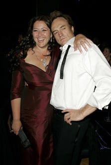 Camryn Manheim and Bradley Whitford -  Emmy Awards Governors Ball, Sept. 2005