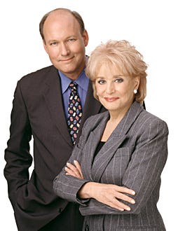 The View - Executive Producers Bill Geddie and  Barbara Walters