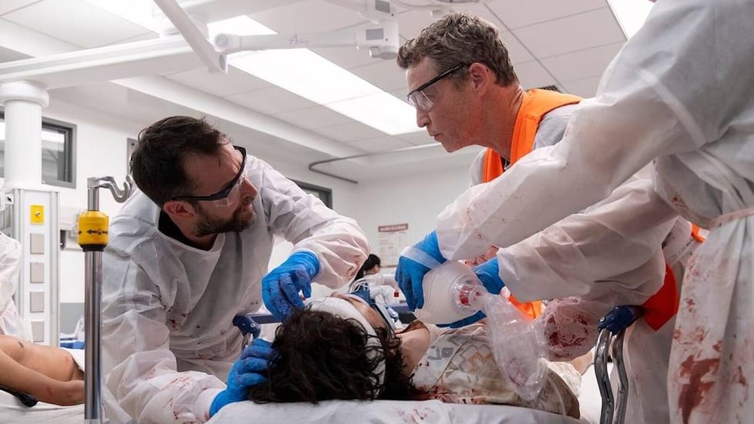 Noah Wyle and Shawn Hatosy, The Pitt