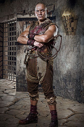 Spartacus: Gods of the Arena - Temuera Morrison as Old Doctore