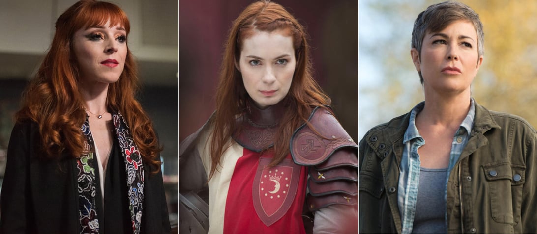 Ruth Connell, Felicia Day, and Kim Rhodes, Supernatural
