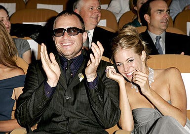 Heath Ledger and Sienna Miller - The 2005 Venice Film Festival "Casanova" Premiere, September 3, 2005