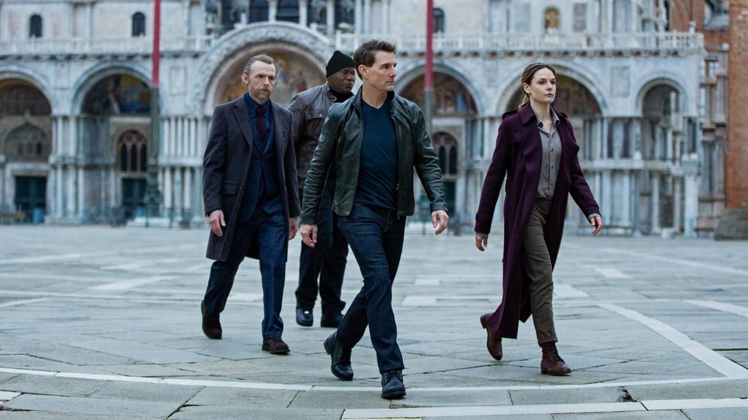 Tom Cruise, Rebecca Ferguson, Ving Rhames and Simon Pegg, Mission: Impossible - Dead Reckoning