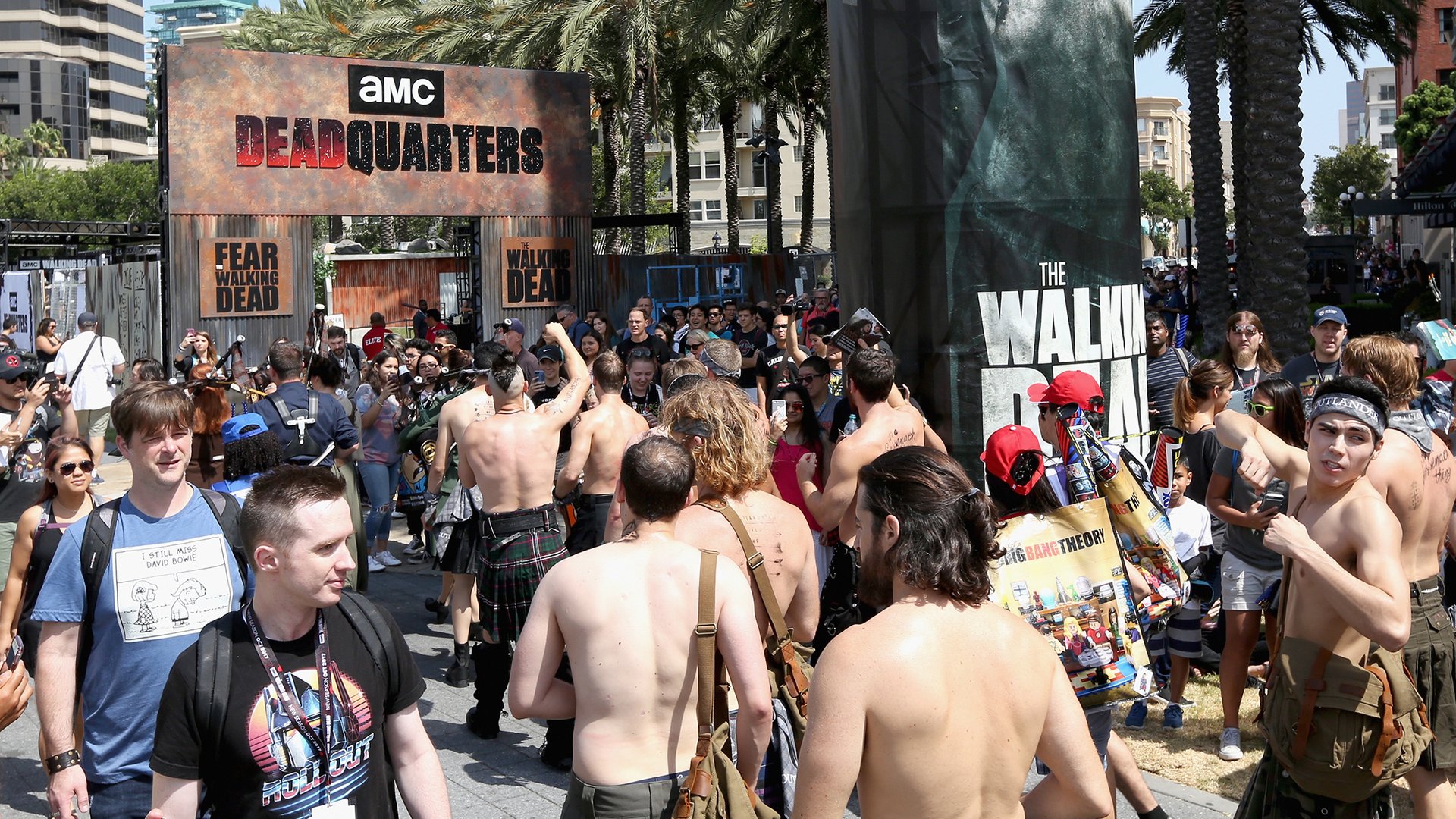 Fans at AMC At Comic-Con 2017