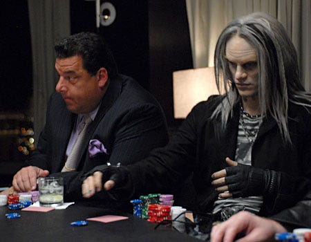 Stargate Atlantis - Season 5, "Vegas" - Steve Schirripa as a poker player, Neil Jackson as Wraith