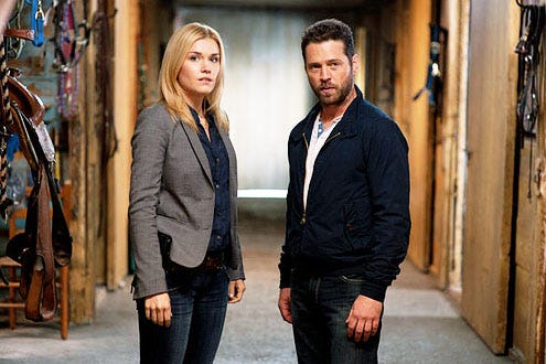 Haven - Season 2 - "Roots" - Emily Rose and Jason Priestley