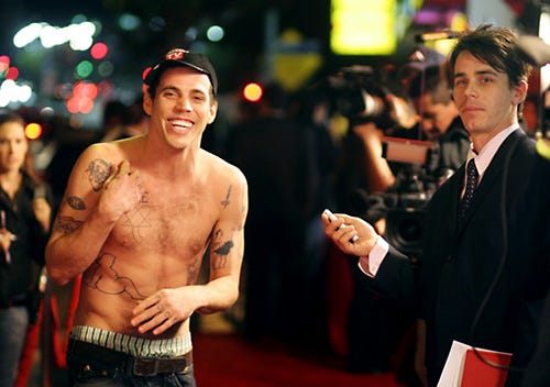 Steve-O - "TV The Movie" Los Angeles Premiere and Party - November 9, 2006