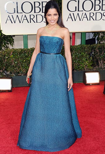 Freida Pinto - The 69th Annual Golden Globe Awards, January 15, 2012