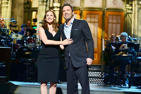 Saturday Night Live - Season 38 - "Ben Affleck" - Jennifer Garner and Ben Affleck