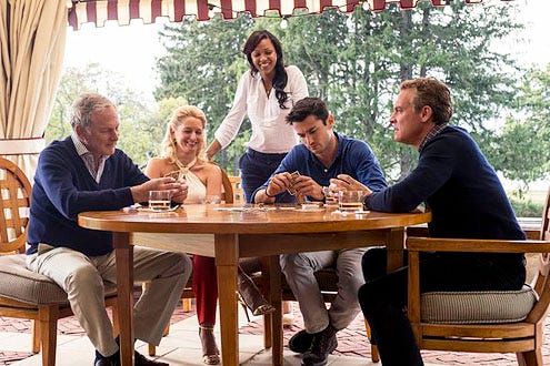 Deception - Season 1- "A Drop of Blood and a Microscope" - Victor Garber, Katherine LaNasa, Meagan Good, Wes Brown and Tate Donovan