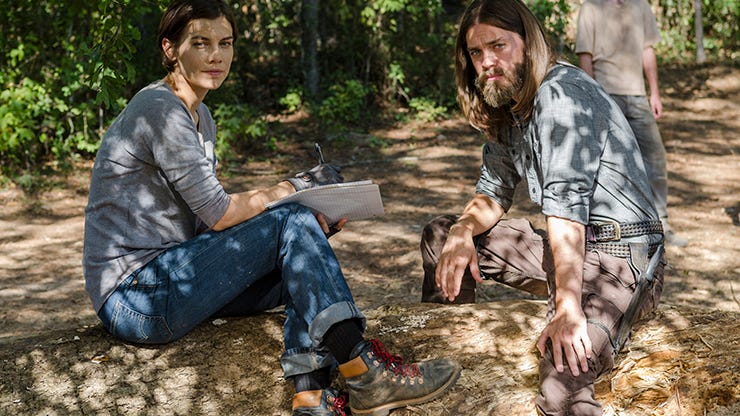 ​Lauren Cohan and Tom Payne, The Walking Dead