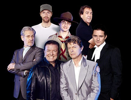 Extras - Season 2 - Ricky Gervais, Ian McKellen, Chris Martin, Daniel Radcliffe, Robert Lindsay, Orlando Bloom, David Bowie