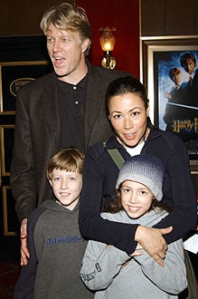 Ann Curry and family - "Harry Potter and the Chamber of Secrets" New York Premiere - 2002