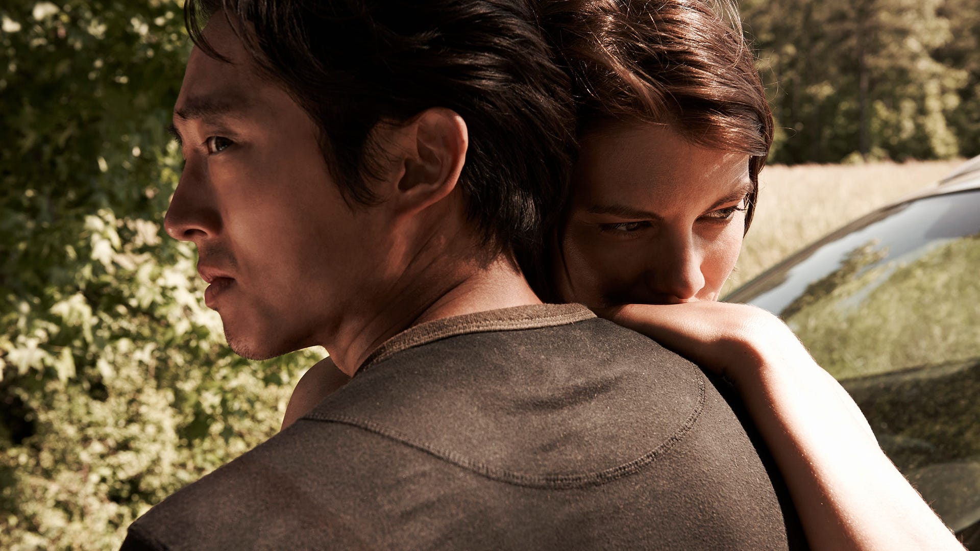 ​Glenn (Steven Yeun) and Maggie Greene (Lauren Cohan), The Walking Dead