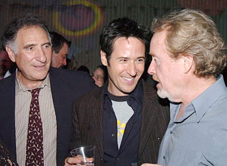 Judd Hirsch, Rob Morrow and Ridley Scott - CBS and UPN Winter Press Tour Party, January 18, 2005