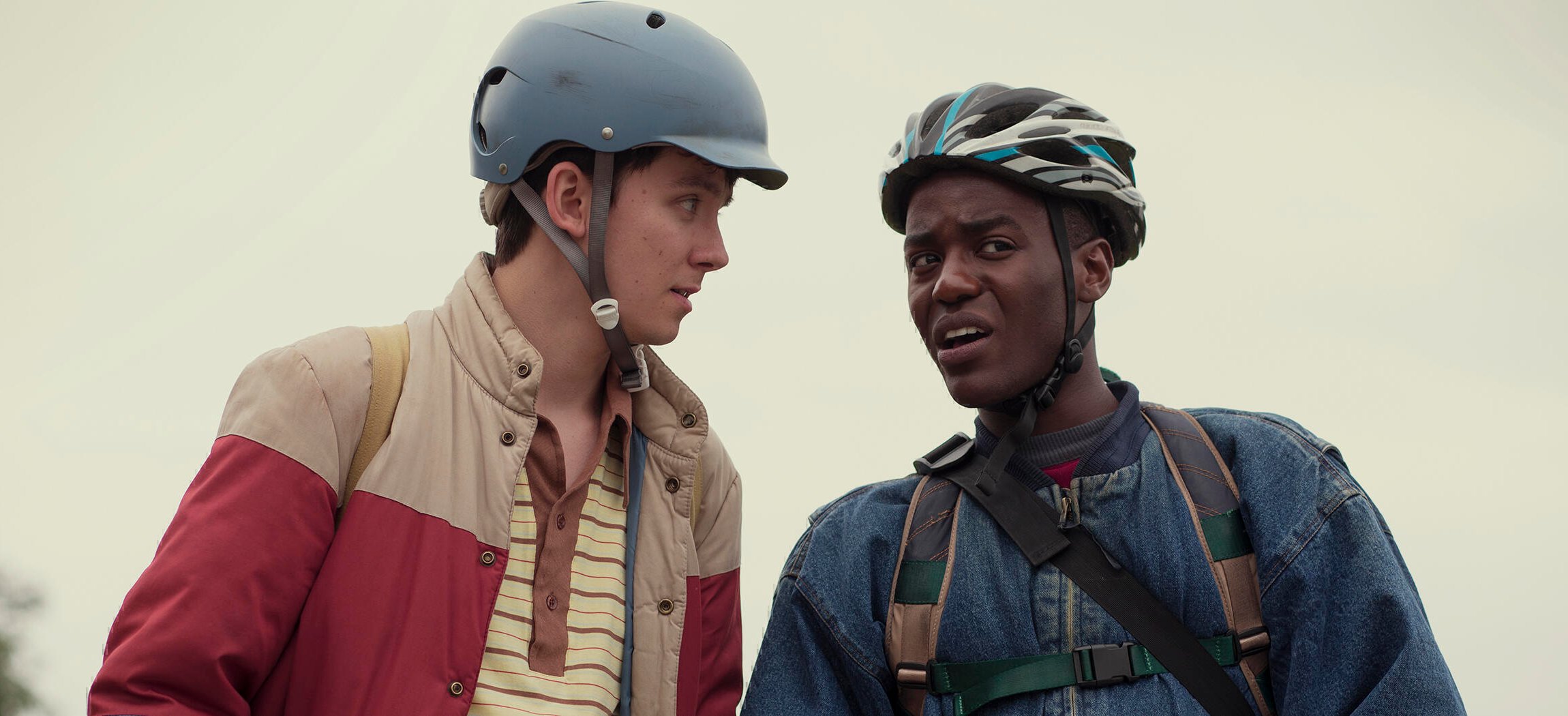 Asa Butterfield and Ncuti Gatwa, Sex Education