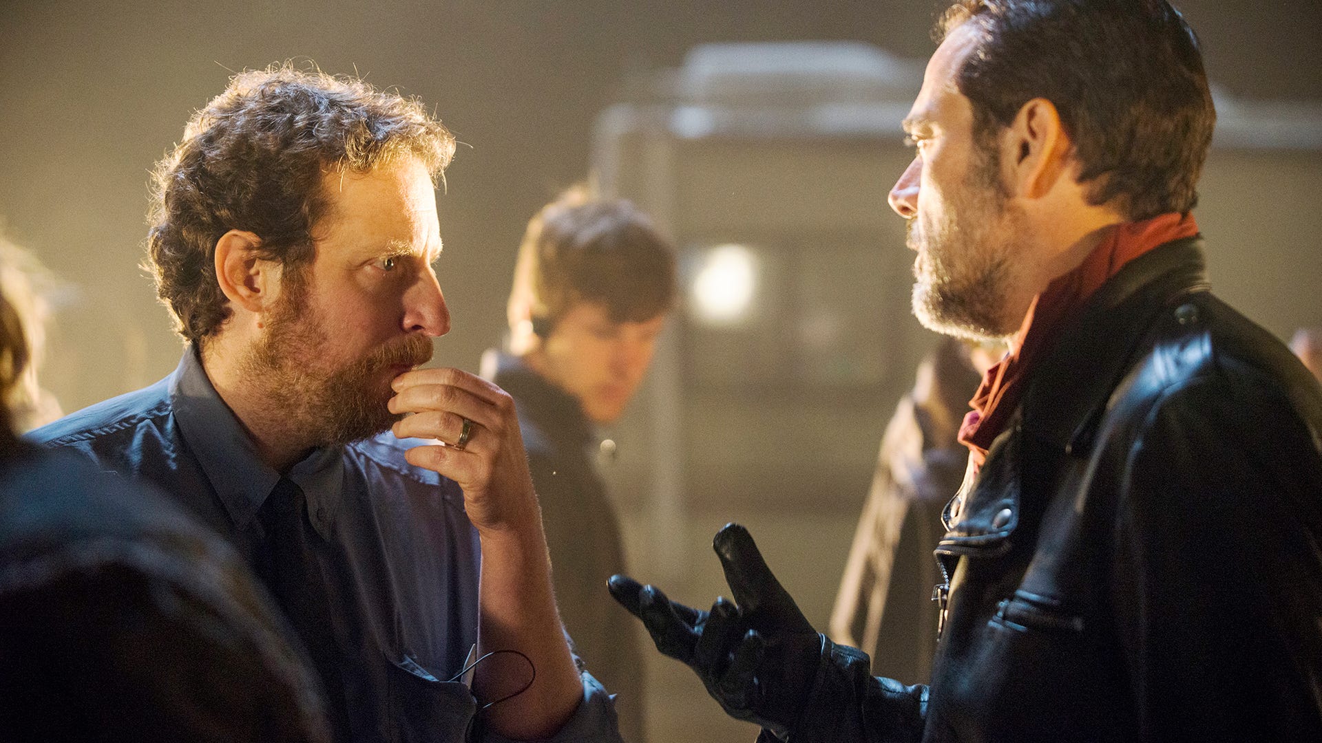 Scott Gimple and Jeffrey Dean Morgan, The Walking Dead