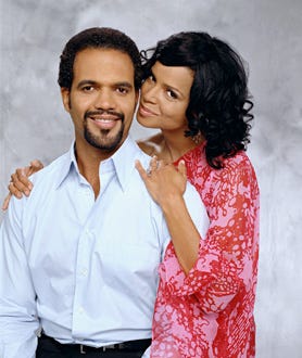 The Young and the Restless - Kristoff St. John, Victoria Rowell star as Neil and Drucilla Winters