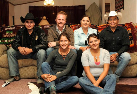 30 Days - Season 3, "Life On An Indian Reservation" - Morgan Spurlock with Native American family